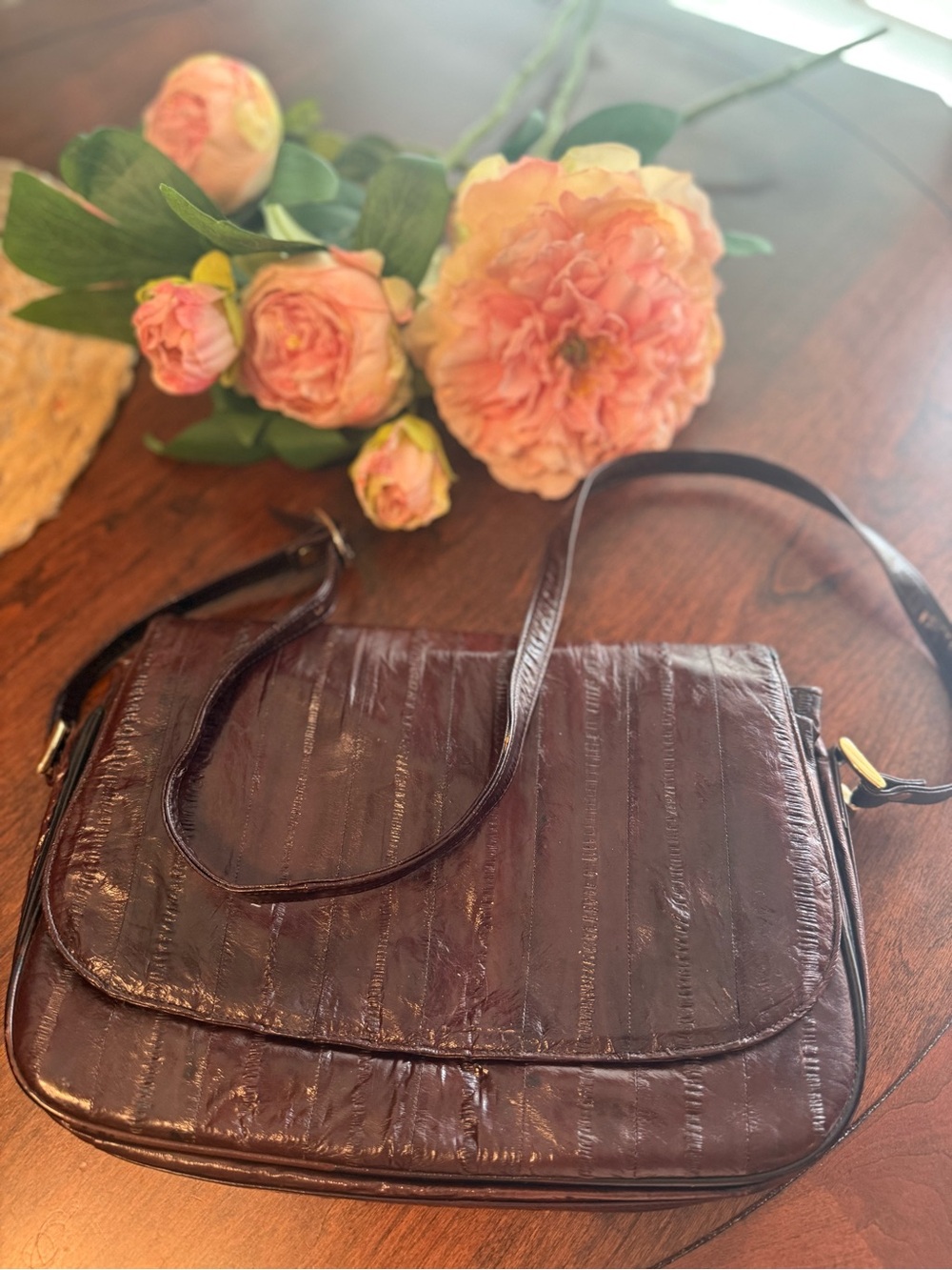 Vintage Eel (I believe) Shoulder Purse
